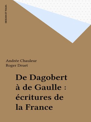 cover image of De Dagobert à de Gaulle